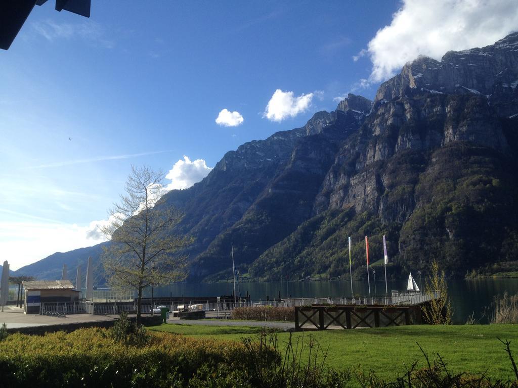 Marina Walensee Hotel Unterterzen Bagian luar foto