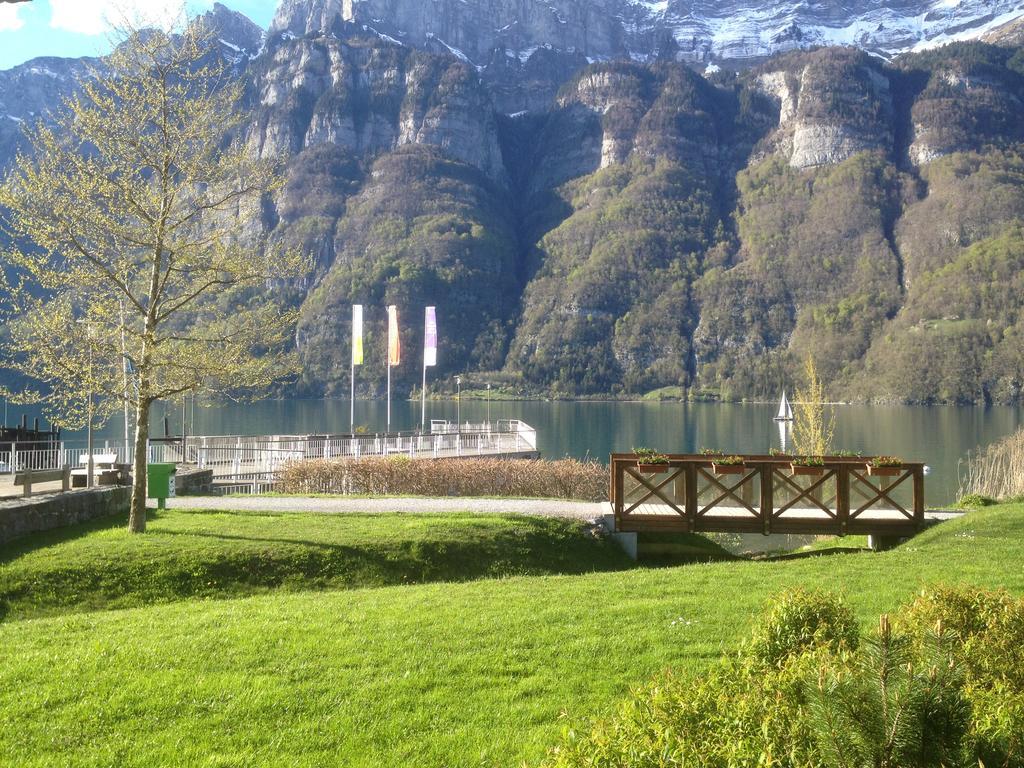 Marina Walensee Hotel Unterterzen Bagian luar foto