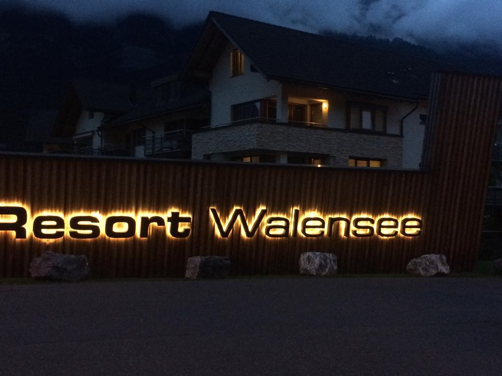 Marina Walensee Hotel Unterterzen Bagian luar foto
