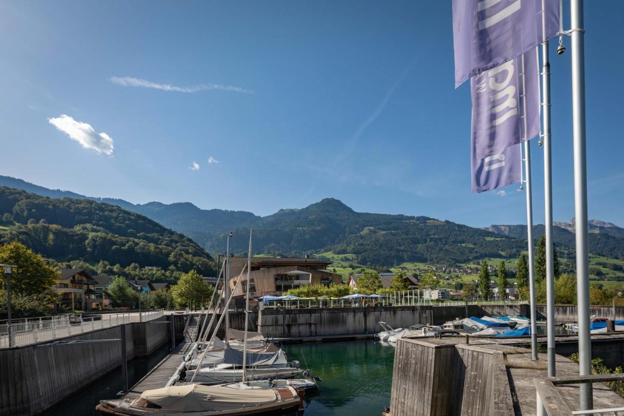 Marina Walensee Hotel Unterterzen Bagian luar foto
