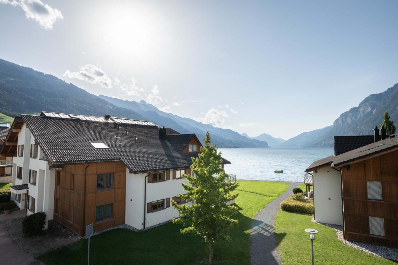 Marina Walensee Hotel Unterterzen Bagian luar foto