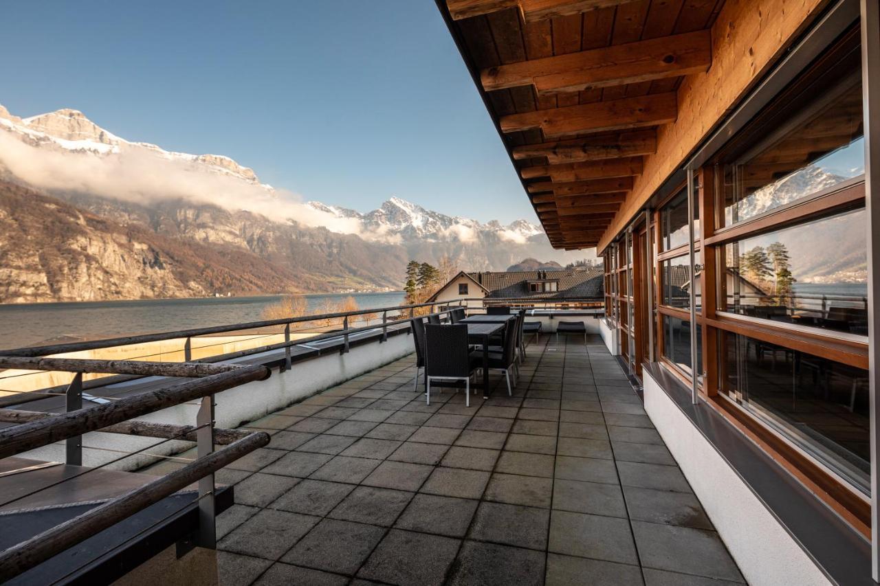 Marina Walensee Hotel Unterterzen Bagian luar foto