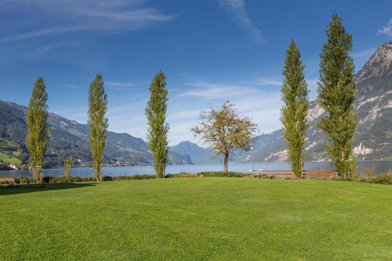 Marina Walensee Hotel Unterterzen Bagian luar foto